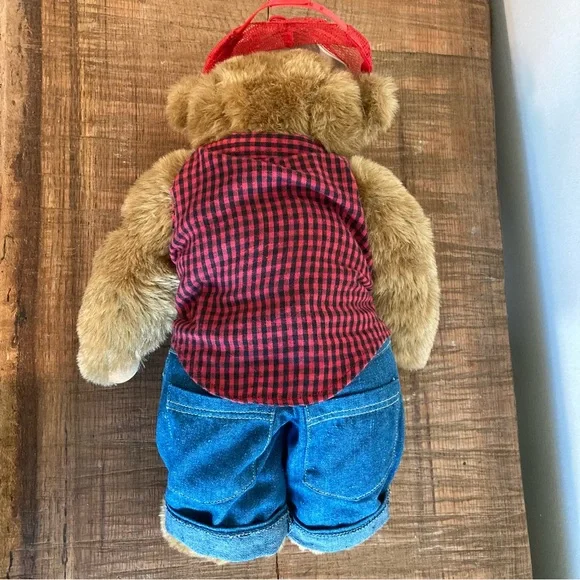 Hot Fur Ya Valentines Bear Vermont Teddy Bear Company Trucker 🐻 - Picture 4 of 12